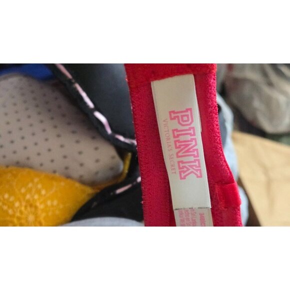 Victoria's Secret PINK Wear Everywhere Multiway Push up Bra Floral 34B - Picture 11 of 13